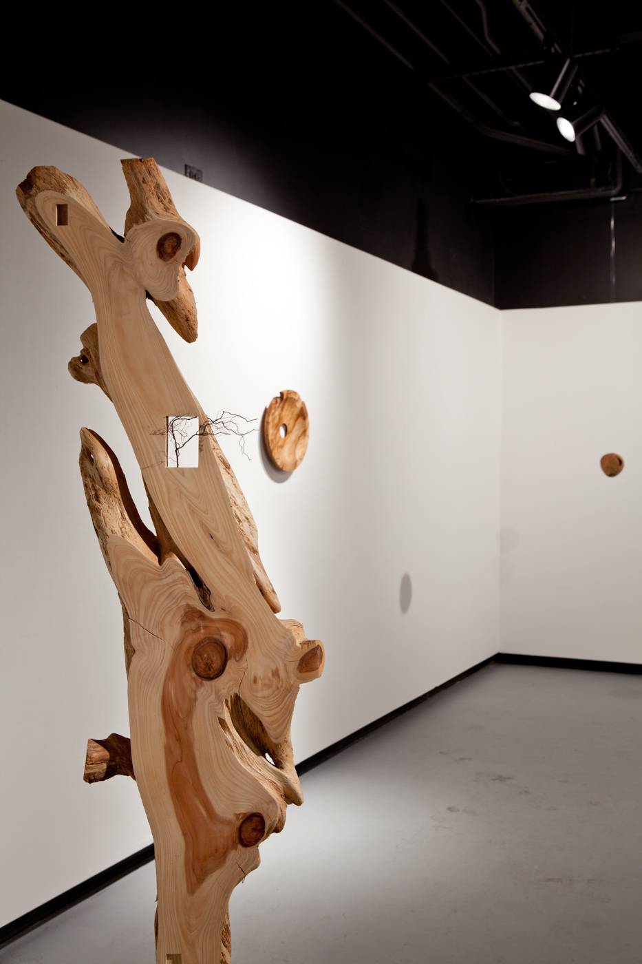 Sculpture installation by artist Rebecca Homapour